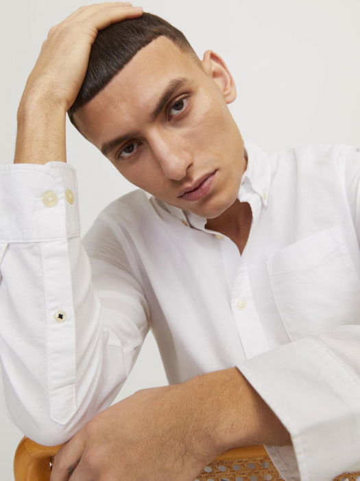 Jack Jones Camasa Alba Regular Barbati [3]