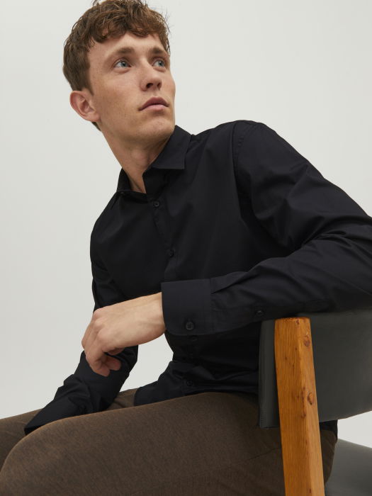 Jack Jones Camasa Neagra  Barbati [3]