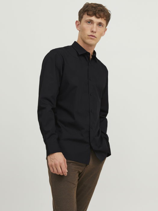 Jack Jones Camasa Neagra  Barbati [1]