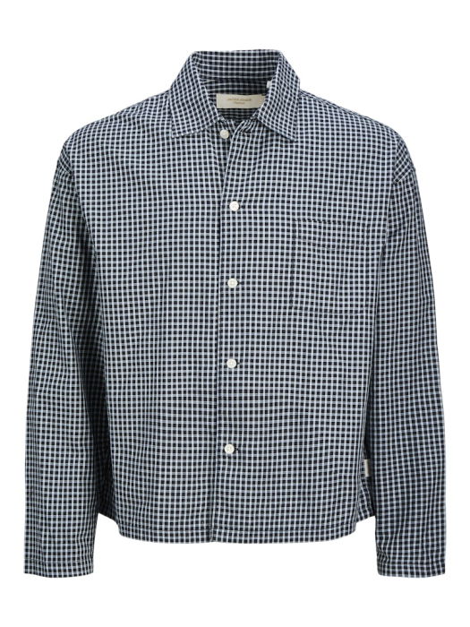 Jack Jones Camasa Albastra Loose Barbati [7]