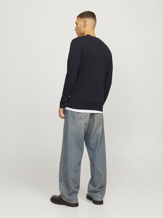 Jack Jones Мужской Кардиган Чёрный  [5]