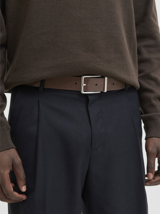 Jack Jones Мужской Ремень Коричневый  [6]