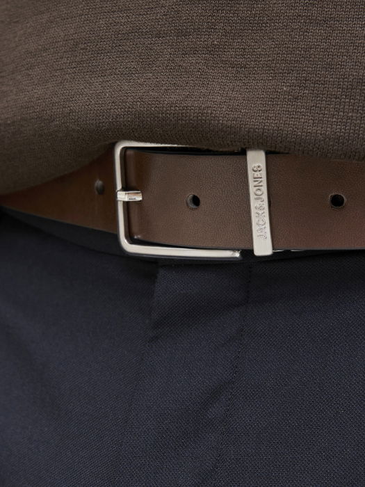 Jack Jones Мужской Ремень Коричневый  [2]