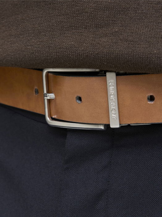 Jack Jones Мужской Ремень Коричневый  [2]