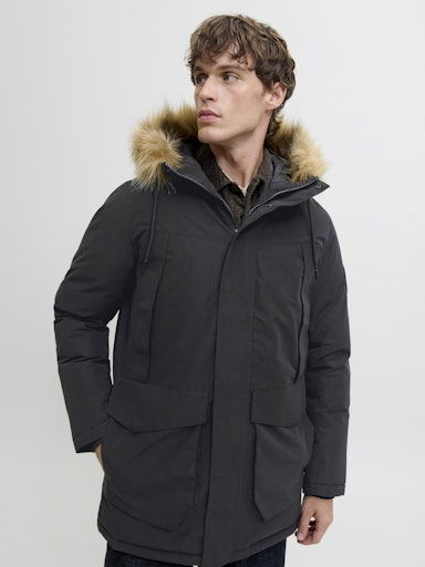 Jack Jones Зимняя Куртка Negru [3]