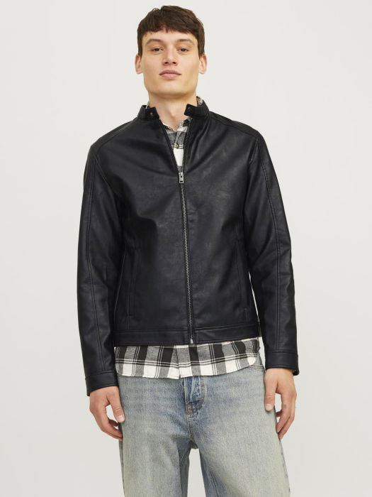 Jack Jones Geaca Neagra  Barbati [1]