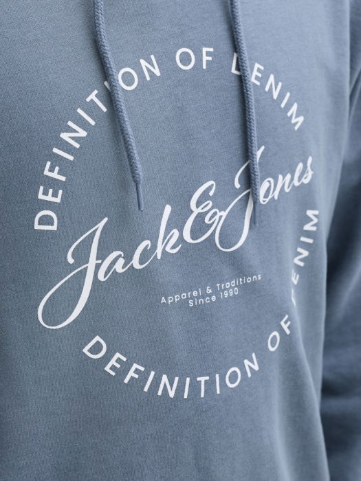 Hanorac Albastru Regular Barbati [6]