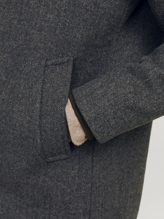 Jack Jones Пальто Dark Grey Melange  [5]