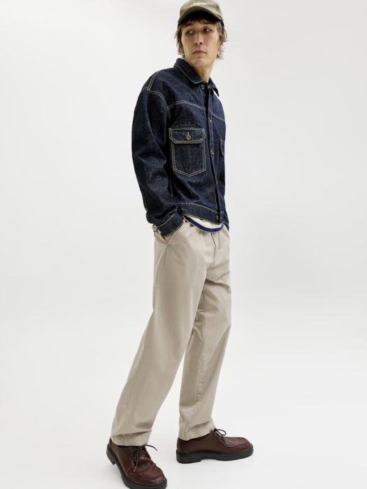 Jack Jones Pantaloni Gri Inchis Loose Barbati [2]