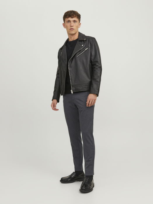 Jack Jones Pantaloni Gri Inchis Slim Barbati [1]