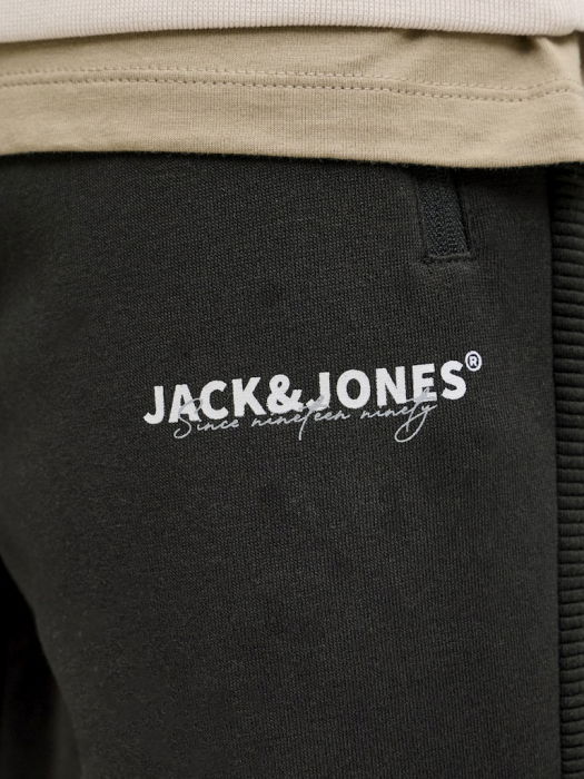 JACK&JONES Pantaloni Negri Regular Barbati [6]