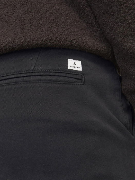 Jack Jones Мужские Брюки Чёрные Slim [2]