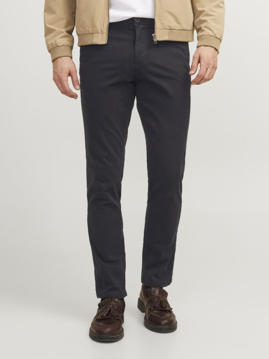 Jack Jones Мужские Брюки Чёрные Slim [6]
