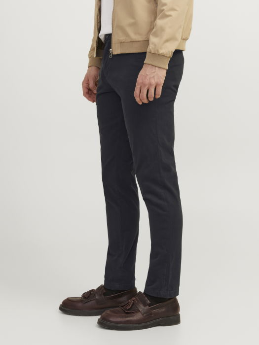 Jack Jones Мужские Брюки Чёрные Slim [4]