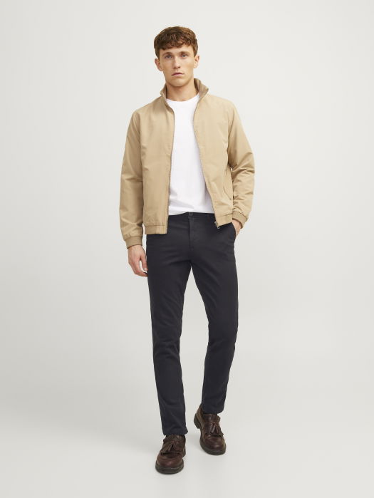 Jack Jones Мужские Брюки Чёрные Slim [7]