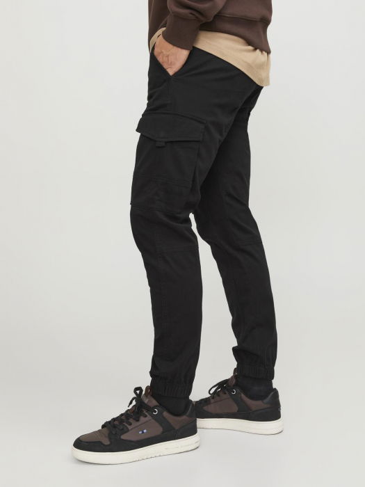 Jack Jones Pantaloni Negri Slim Barbati [4]