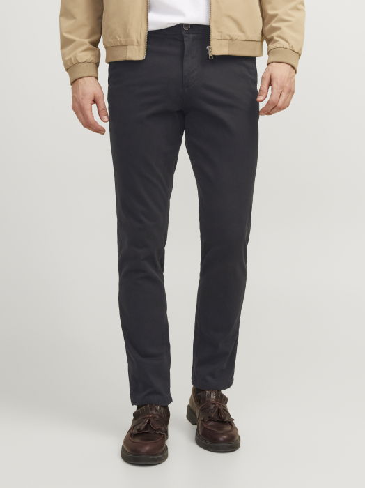 Jack Jones Мужские Брюки Чёрные Slim [5]