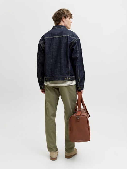 JACK&JONES Pantaloni Verzi Relaxed Barbati [5]