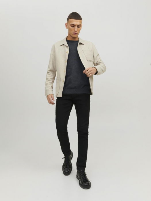 Jack Jones Pulover Gri Inchis  Barbati [5]