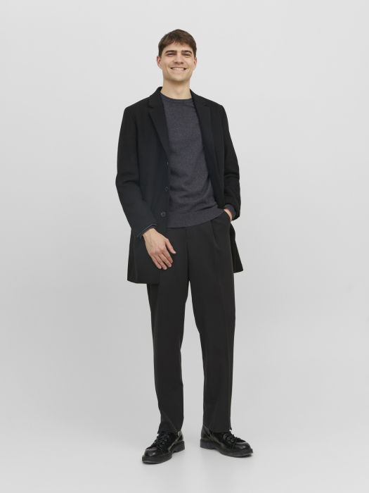 Jack Jones Свитер Dark Grey Melange Regular [4]