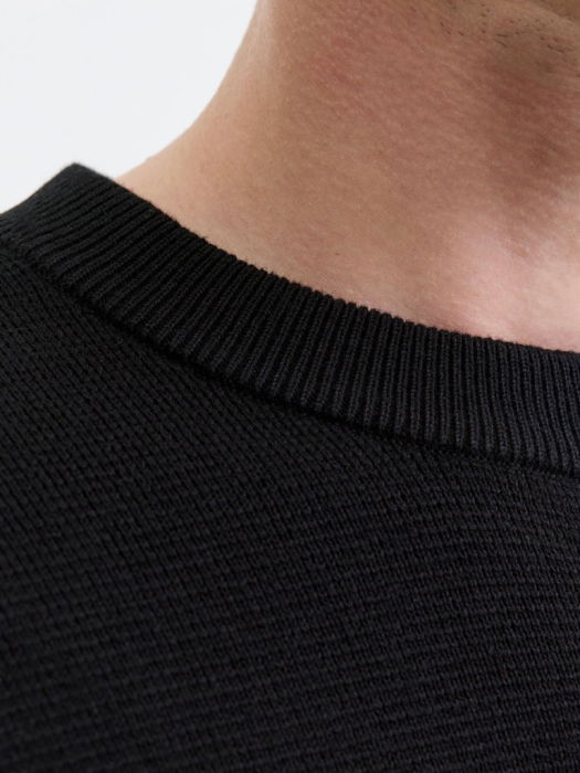 JACK&JONES Pulover Negru  Barbati [6]