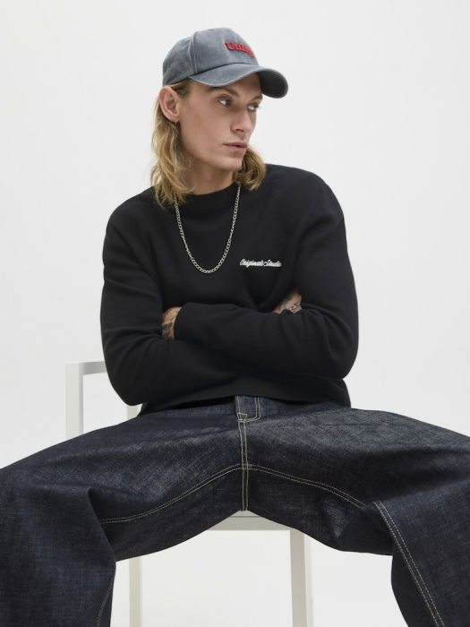 Jack Jones Pulover Negru  Barbati [6]