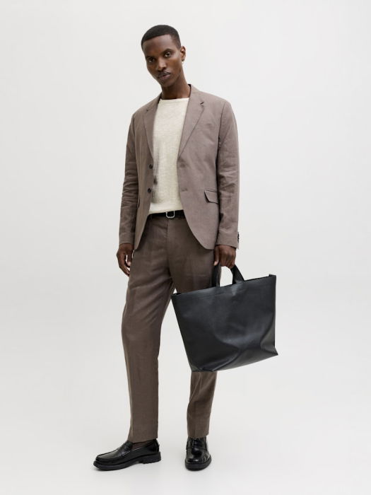 Jack Jones Pulover Crem Regular Barbati [6]