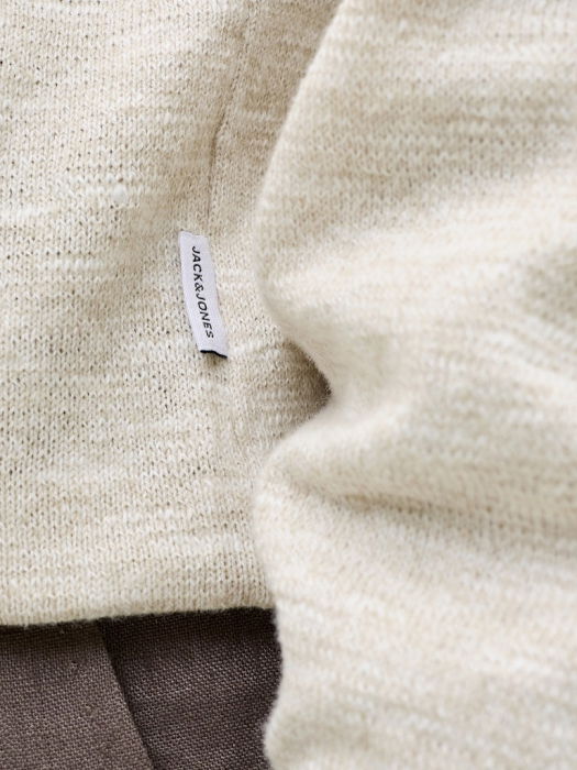 Jack Jones Pulover Crem Regular Barbati [5]