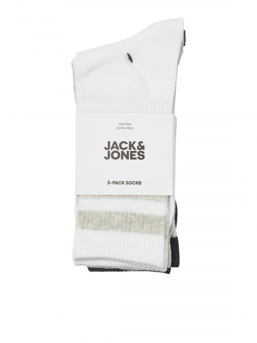 Jack Jones Set Sosete Alb/Negru/Gri  Barbati [7]