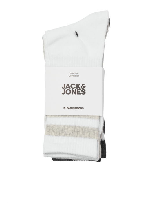 Jack Jones Set Sosete Alb/Negru/Gri  Barbati [3]