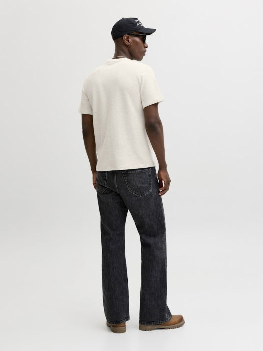 Tricou Alb Relaxed Barbati [4]