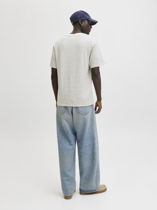 Tricou Alb Relaxed Barbati [4]