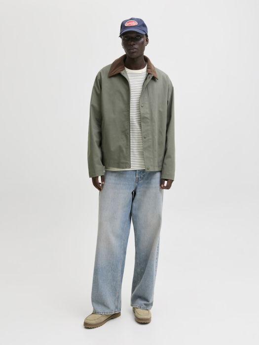 Tricou Alb Relaxed Barbati [3]