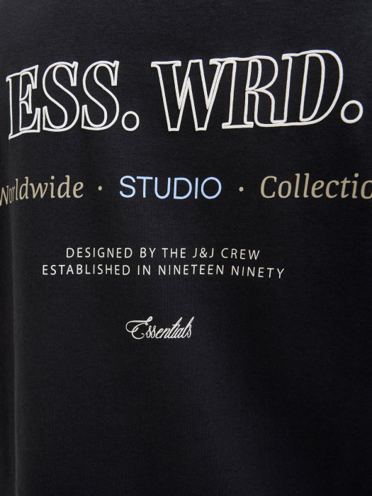 Jack Jones Tricou Negru  Barbati [6]