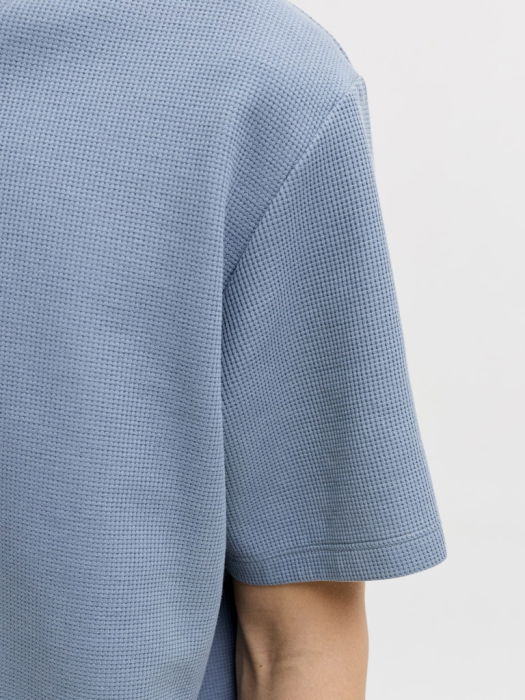 Tricou Albastru Relaxed Barbati [6]