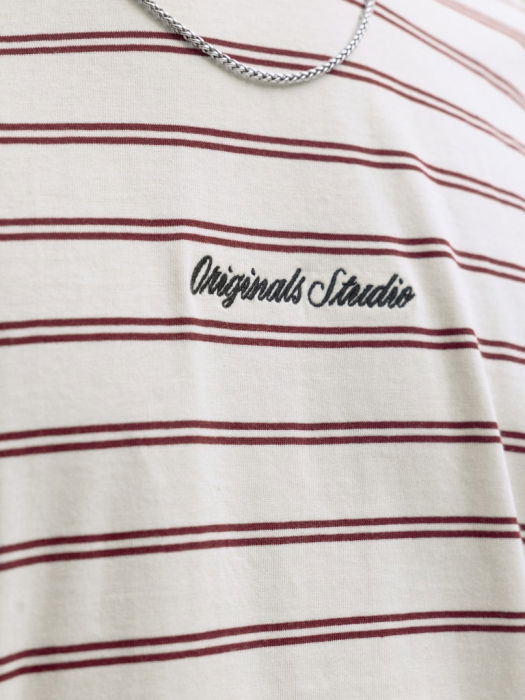 Jack Jones Мужская Футболка Бежевая Relaxed [5]