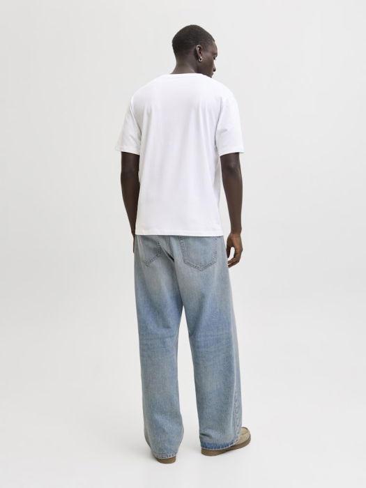 Jack Jones Мужская Футболка Белая Regular [4]