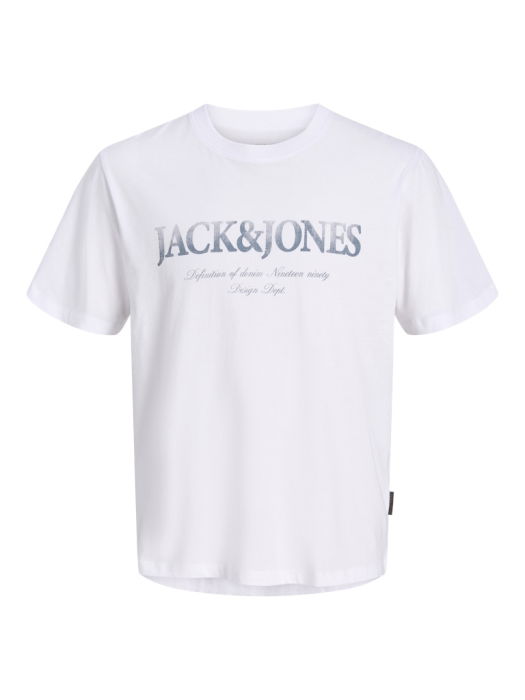 Jack Jones Мужская Футболка Белая Regular [7]