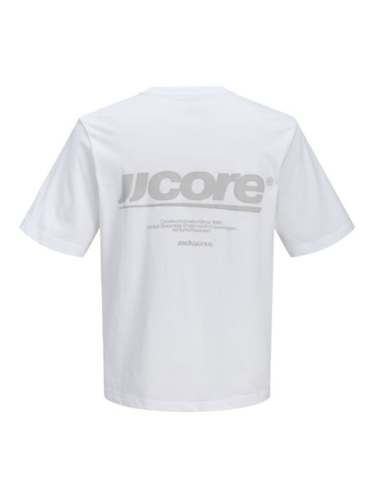 Jack Jones Мужская Футболка Белая Relaxed [8]