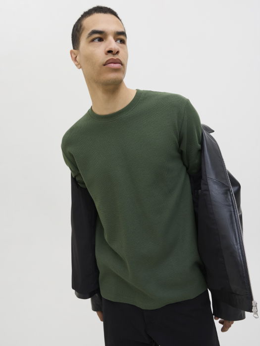 Jack Jones Мужская Футболка Хаки  [2]