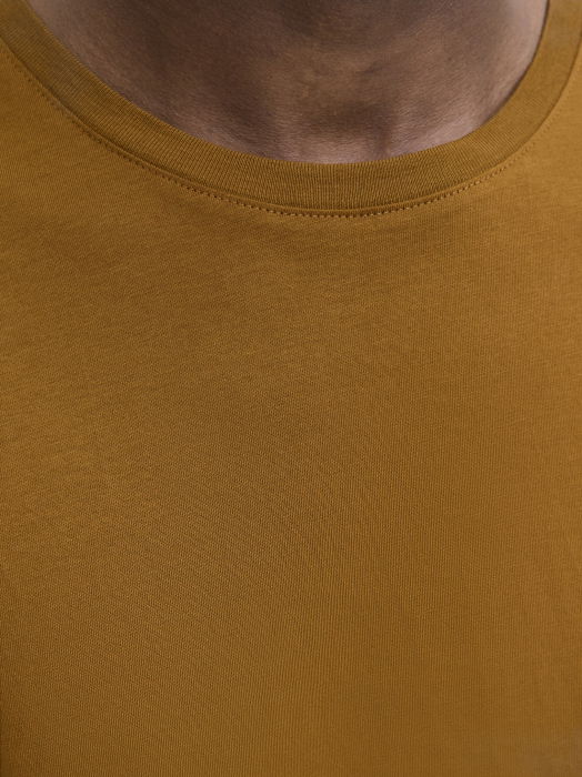 Jack Jones Мужская Футболка Коричневая  [5]