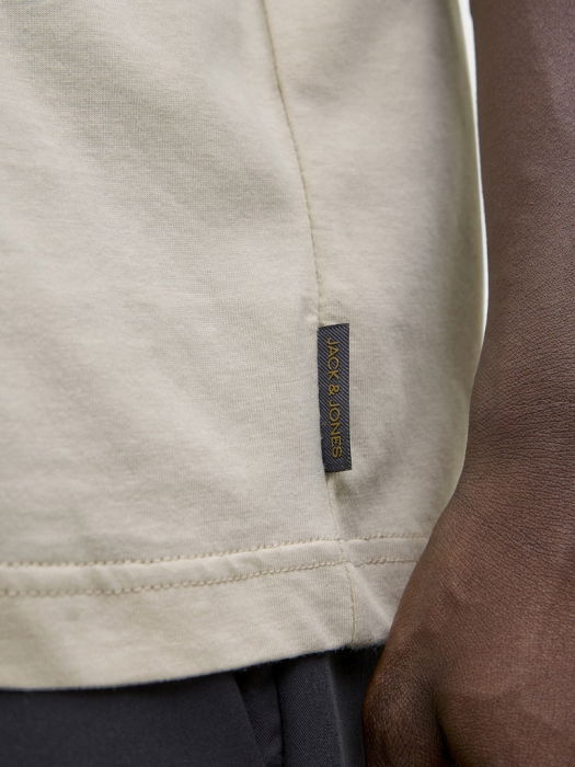 Jack Jones Мужская Футболка Бежевая Relaxed [6]