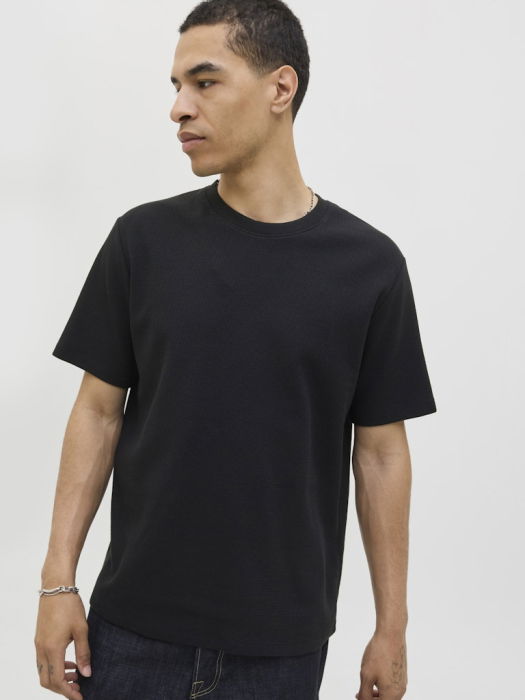 Tricou Negru Relaxed Barbati [3]