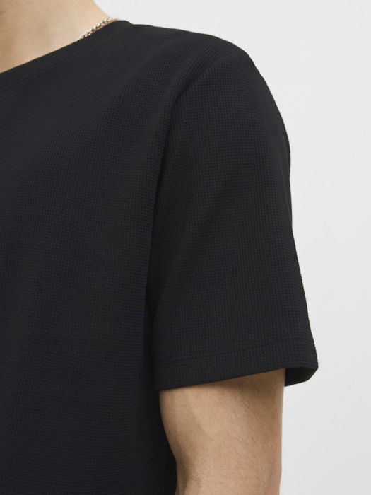 Tricou Negru Relaxed Barbati [6]