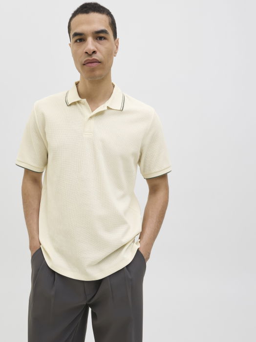 Jack Jones Tricou Polo Bej  Barbati [2]