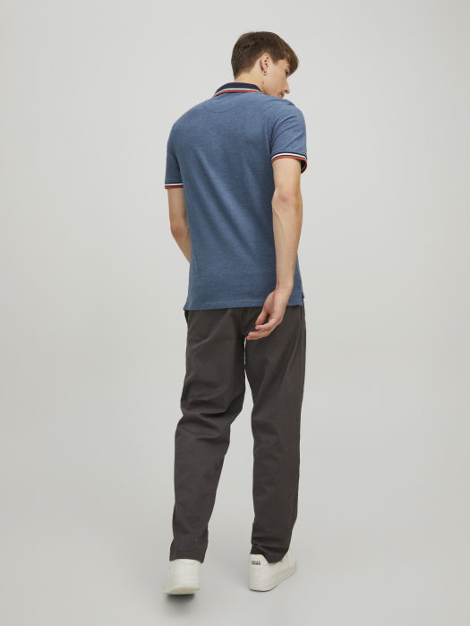 Jack Jones Tricou Polo Albastru Slim Barbati [2]