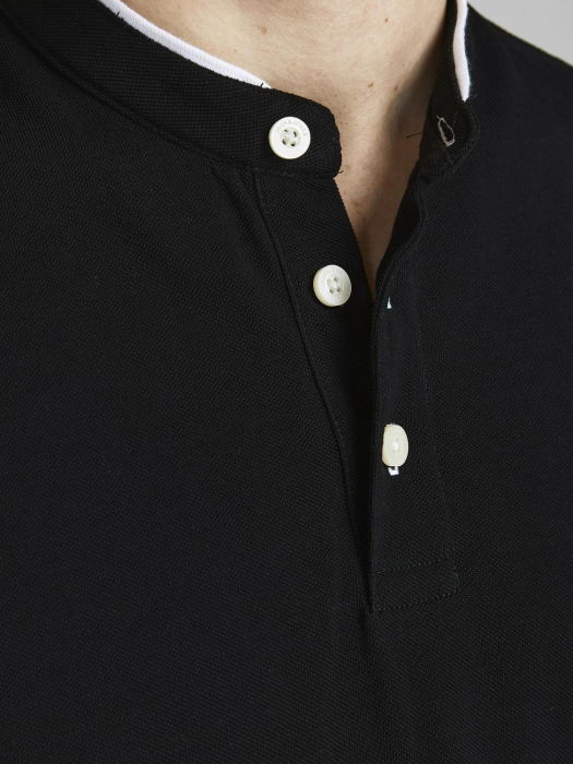 Jack Jones Tricou Polo Negru Slim Barbati [5]