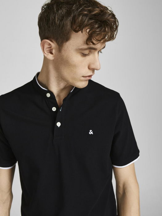 Jack Jones Tricou Polo Negru Slim Barbati [6]