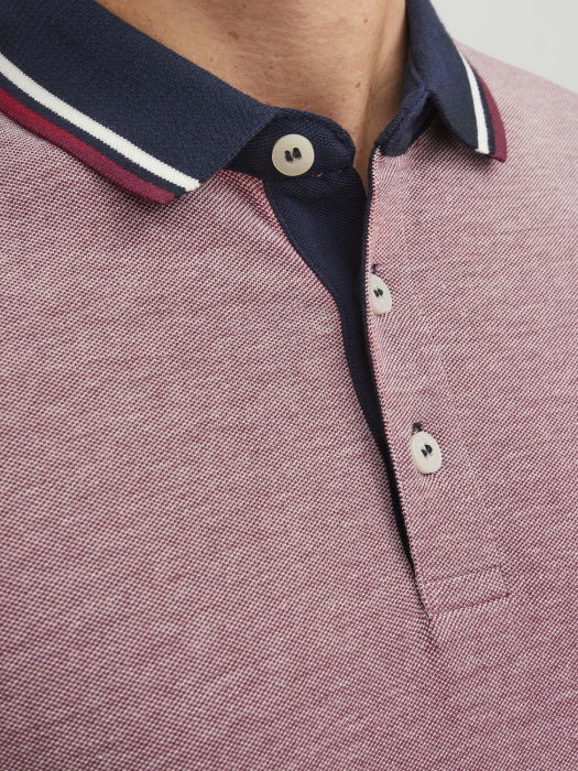 Jack Jones Tricou Polo Lila Slim Barbati [7]