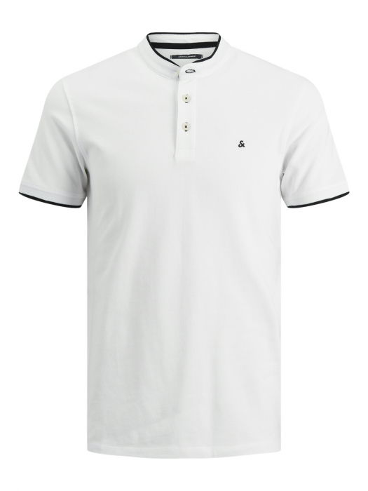 Jack Jones Tricou Polo Alb Slim Barbati [7]